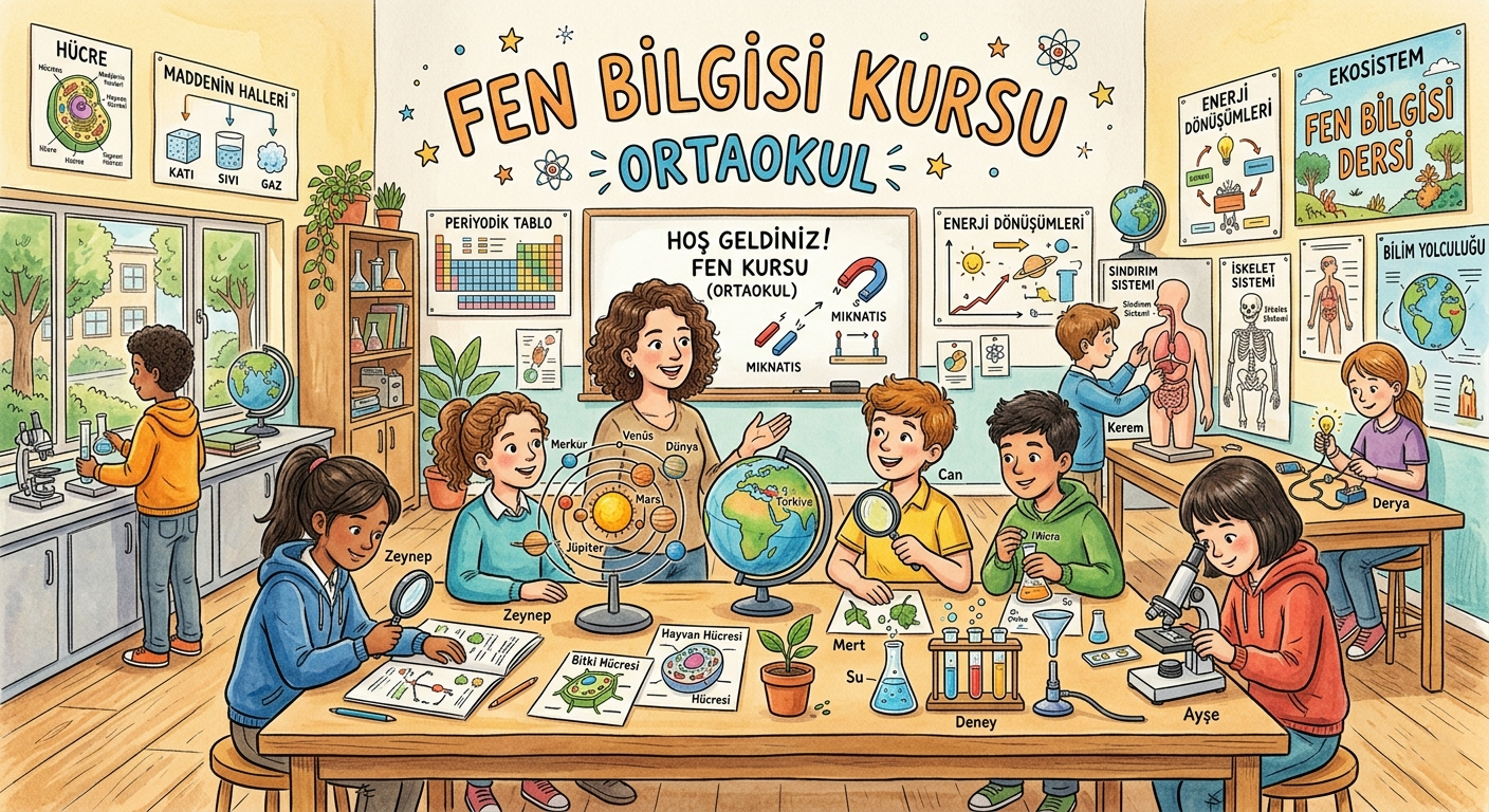 Fen Bilgisi Kursu - Ortaokul